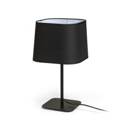 PERTH stołowa czarna/czarna 230V E27 15W