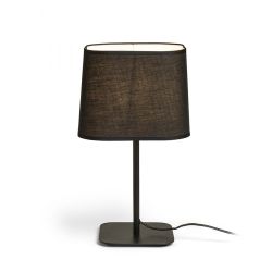 PERTH stołowa czarna/czarna 230V E27 15W
