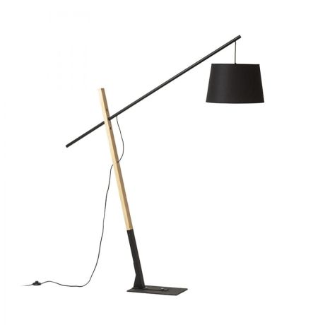 Przejdź do produktu DANTE podłogowa czarna drewno 230V LED E27 15W