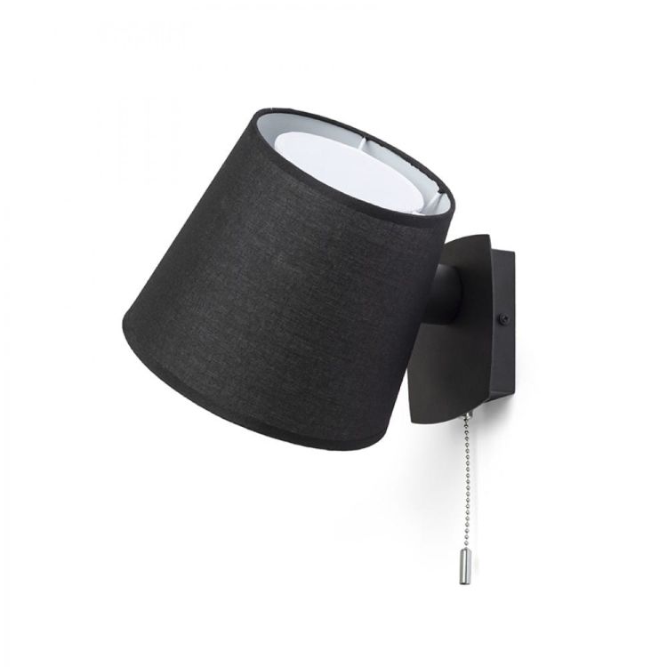 SELENA ścienna czarna 230V E27 15W