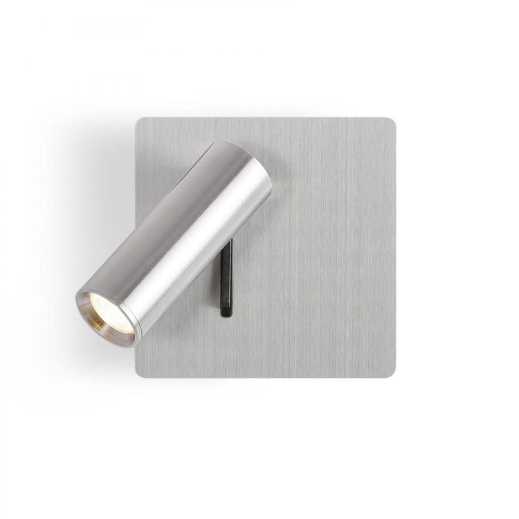 MIG ścienna nikiel mat 230V LED 3W 30° 3000K