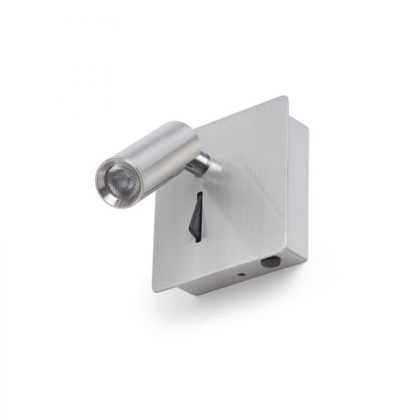 Przejdź do produktu MIG ścienna nikiel mat 230V LED 3W 30° 3000K