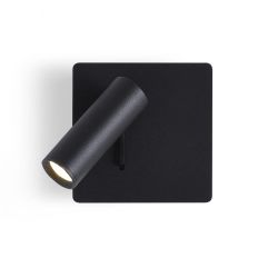 MIG ścienna czarna 230V LED 3W 30° 3000K