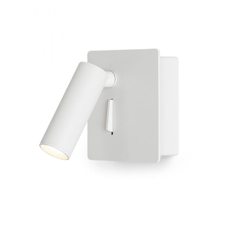 MIG ścienna biała  230V LED 3W 30°  3000K