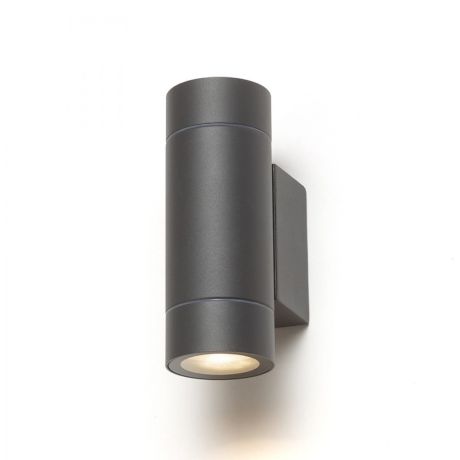 Przejdź do produktu MIZZI NEW II ścienna antracyt  230V LED GU10 2x8W IP65