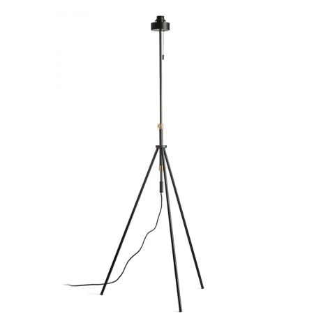 Przejdź do produktu LUTON stojak podłogowy  czarna/mosiądz 230V LED E27 15W