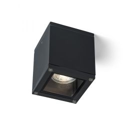 KEIG sufitowa czarna 230V GU10 35W IP65