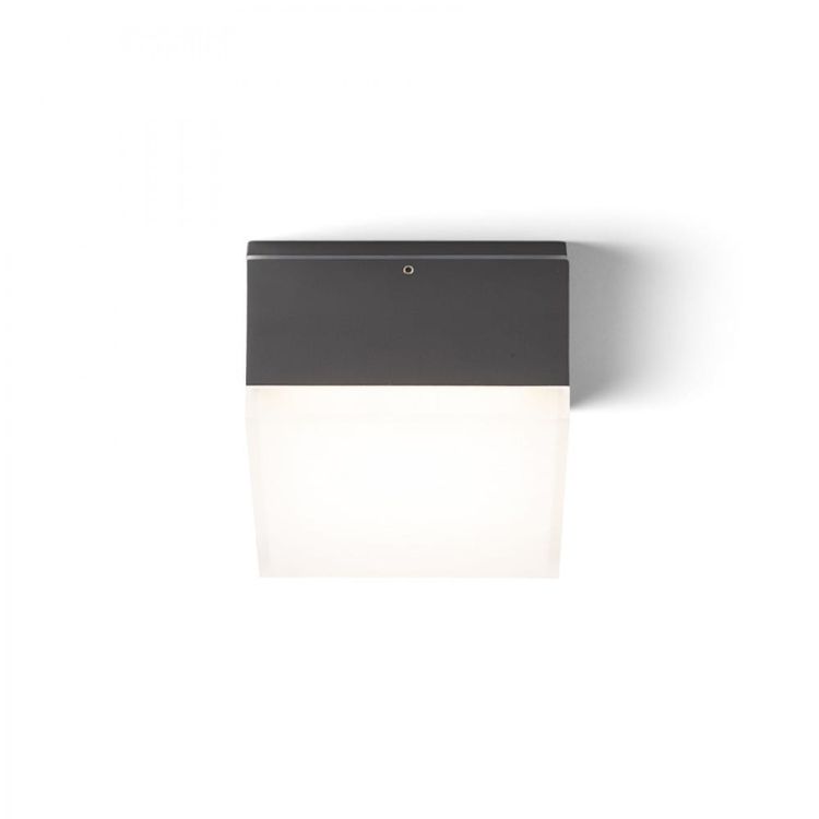 ORIN SQ sufitowa antracyt akryl satynowy 230V LED 10W IP54 3000K