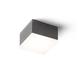 ORIN SQ sufitowa antracyt akryl satynowy 230V LED 10W IP54 3000K