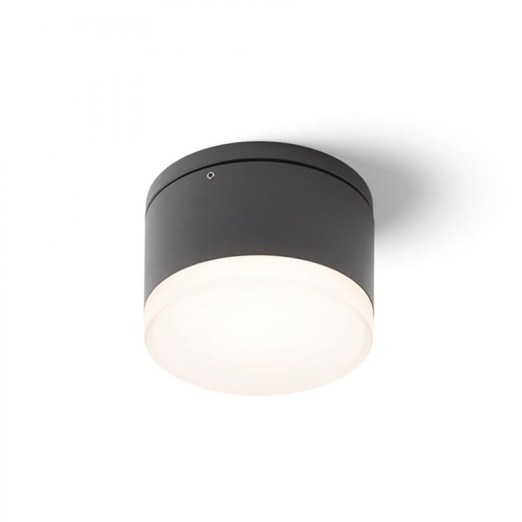 ORIN R sufitowa antracyt akryl satynowy 230V LED 10W IP54 3000K