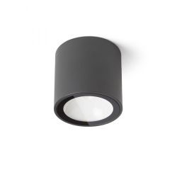 SENZA R sufitowa antracyt szkło przezroczyste 230V LED 6W IP65  3000K