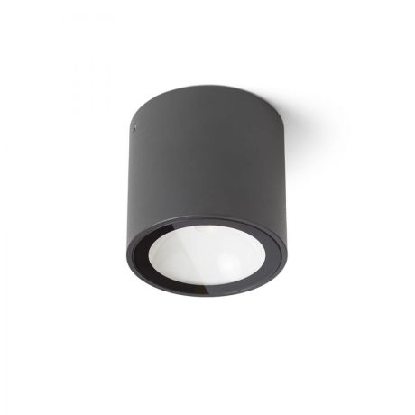 Przejdź do produktu SENZA R sufitowa antracyt szkło przezroczyste 230V LED 6W IP65  3000K