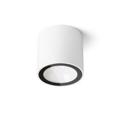 SENZA R sufitowa biała szkło przezroczyste 230V LED 6W IP65  3000K