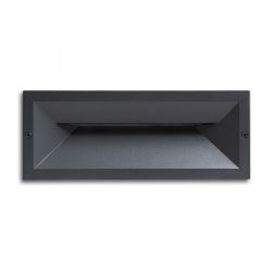 RAGG wpuszczana czarna  230V LED 12W IP65  3000K