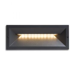 RAGG wpuszczana czarna  230V LED 12W IP65  3000K