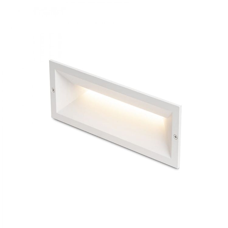 RAGG wpuszczana biała  230V LED 12W IP65  3000K