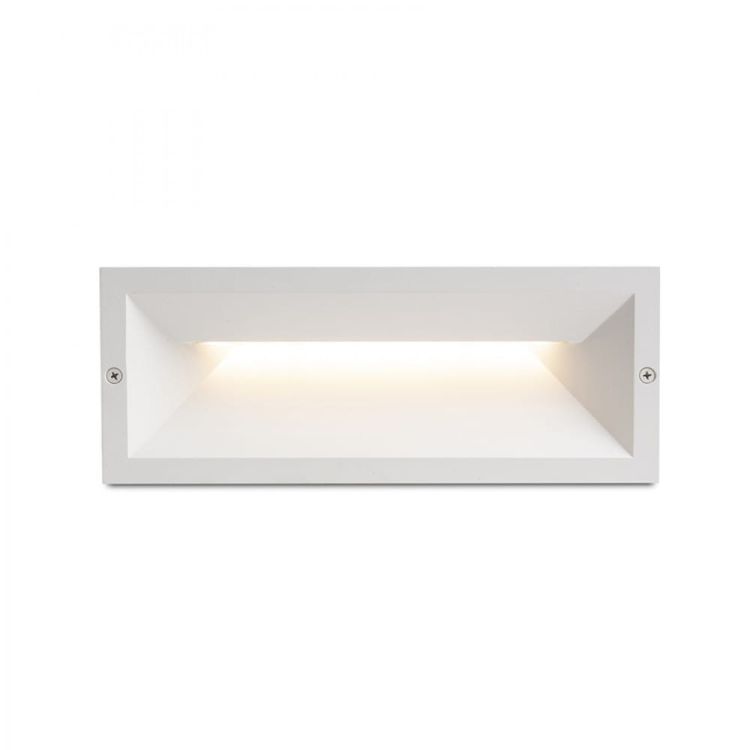 RAGG wpuszczana biała  230V LED 12W IP65  3000K