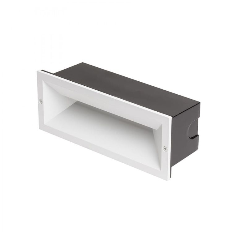RAGG wpuszczana biała  230V LED 12W IP65  3000K