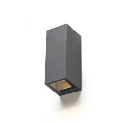 DESMOND II ścienna antracyt 230V GU10 2x35W IP44