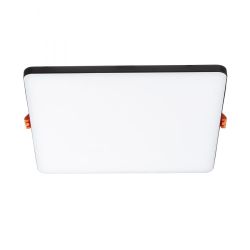 BJORK SQ 20 wpuszczana czarna 230V LED 18W 3000K