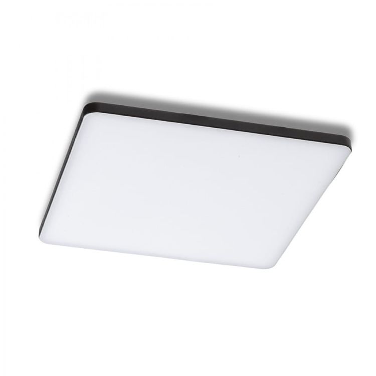 BJORK SQ 20 wpuszczana czarna 230V LED 18W 3000K