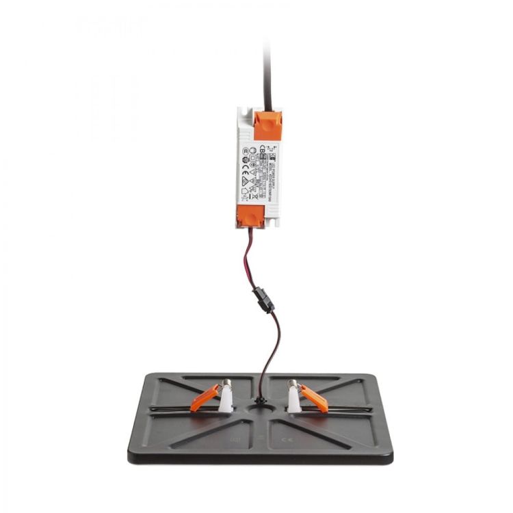 BJORK SQ 20 wpuszczana czarna 230V LED 18W 3000K