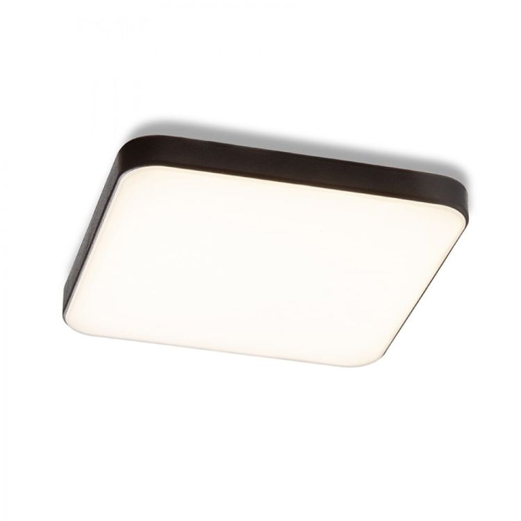 BJORK SQ 9 wpuszczana czarna  230V LED 6W  3000K