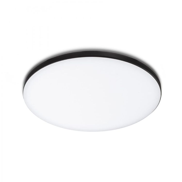 BJORK R 20 wpuszczana czarna 230V LED 18W 3000K