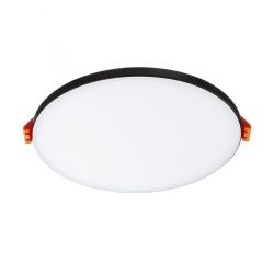 BJORK R 20 wpuszczana czarna 230V LED 18W 3000K