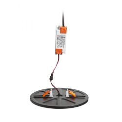 BJORK R 20 wpuszczana czarna 230V LED 18W 3000K