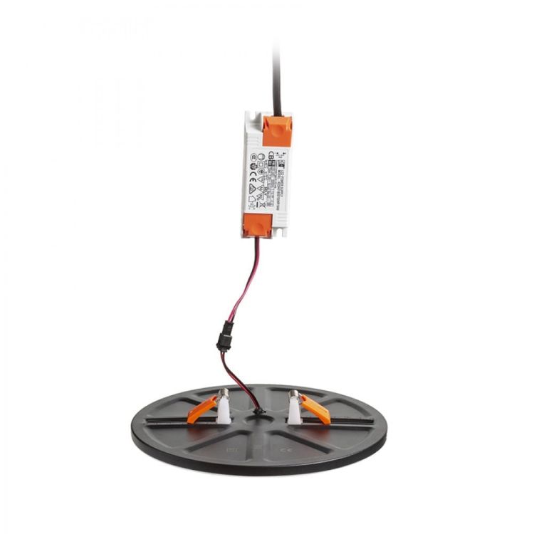BJORK R 20 wpuszczana czarna 230V LED 18W 3000K