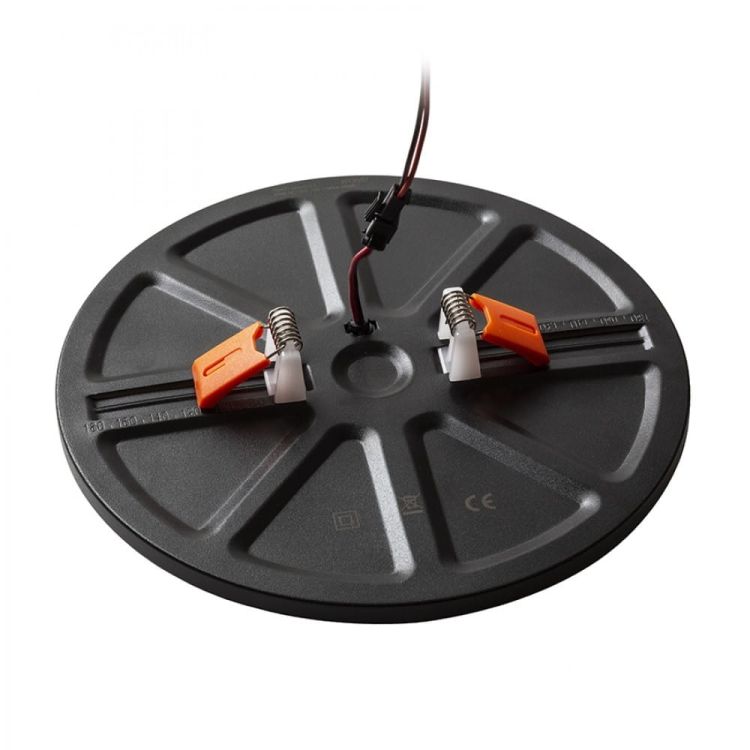 BJORK R 20 wpuszczana czarna 230V LED 18W 3000K