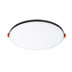 BJORK R 16 wpuszczana czarna  230V LED 12W  3000K