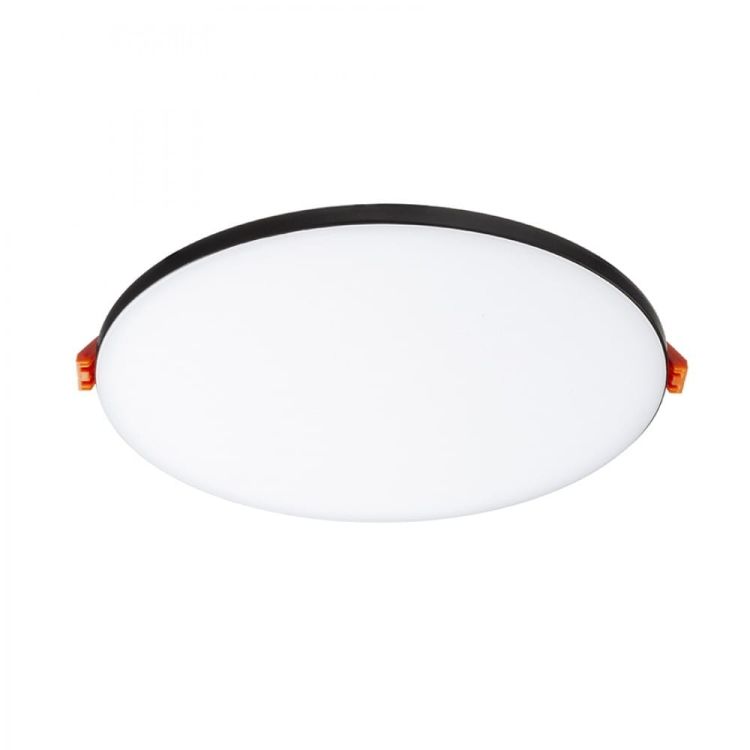 BJORK R 16 wpuszczana czarna  230V LED 12W  3000K