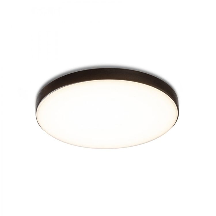BJORK R 9 wpuszczana czarna  230V LED 6W  3000K