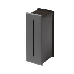 SEGNO wpuszczana antracyt  230V LED 3W IP54 3000K