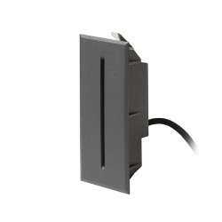 SEGNO wpuszczana antracyt  230V LED 3W IP54 3000K