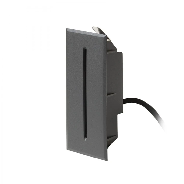 SEGNO wpuszczana antracyt  230V LED 3W IP54 3000K