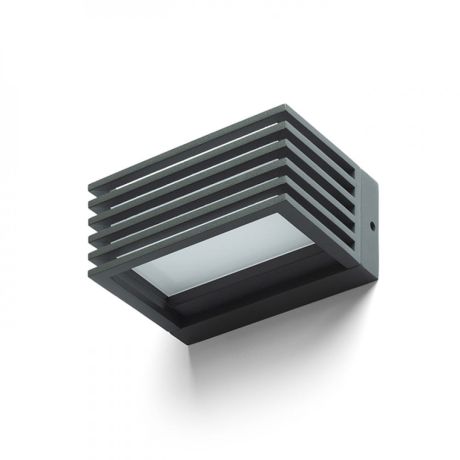 Przejdź do produktu CLAIRE 14 ścienna antracyt akryl mleczny 230V LED 6W IP54 3000K