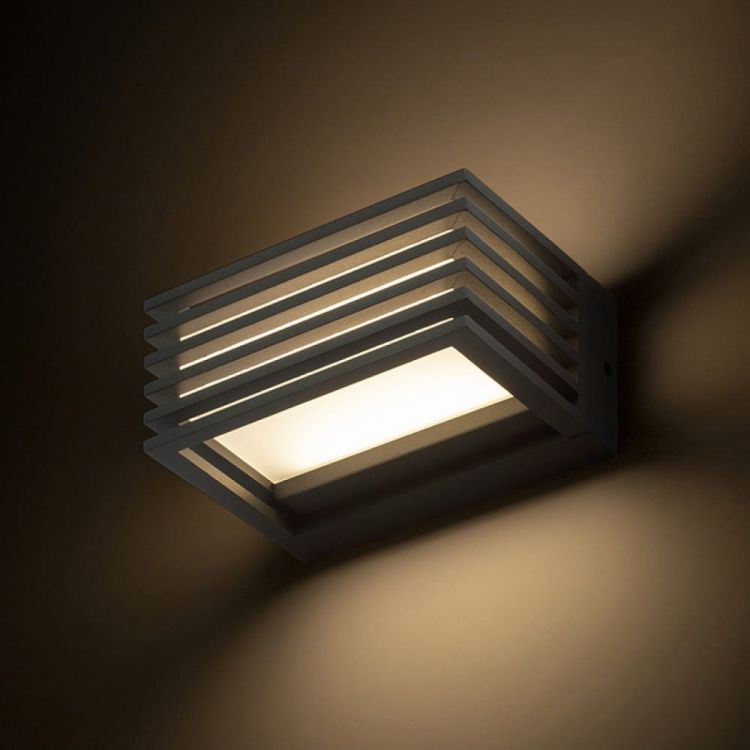 CLAIRE 14 ścienna antracyt akryl mleczny 230V LED 6W IP54 3000K