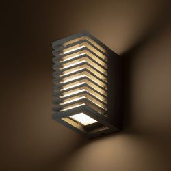 CLAIRE RC ścienna antracyt akryl mleczny 230V LED 6W IP54 3000K