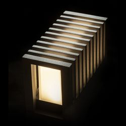 CLAIRE RC ścienna antracyt akryl mleczny 230V LED 6W IP54 3000K