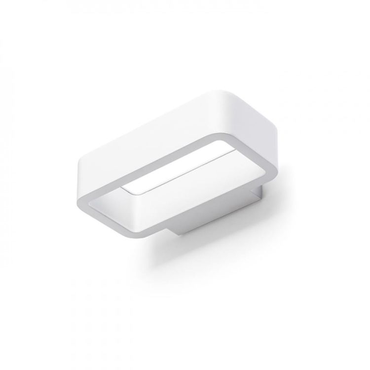 TAPA ścienna biała  230V LED 6W IP54  3000K