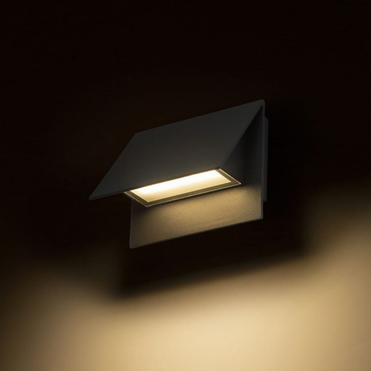 GERI ścienna antracyt  230V LED 5W IP54  3000K