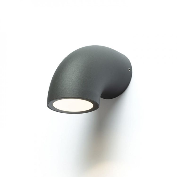 PIPER ścienna antracyt  230V LED 6W IP54  3000K