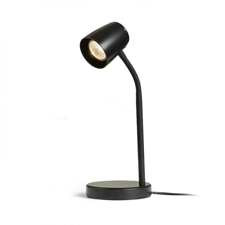 JOLI stołowa czarna  230V LED GU10 10W