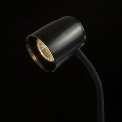 JOLI stołowa czarna  230V LED GU10 10W