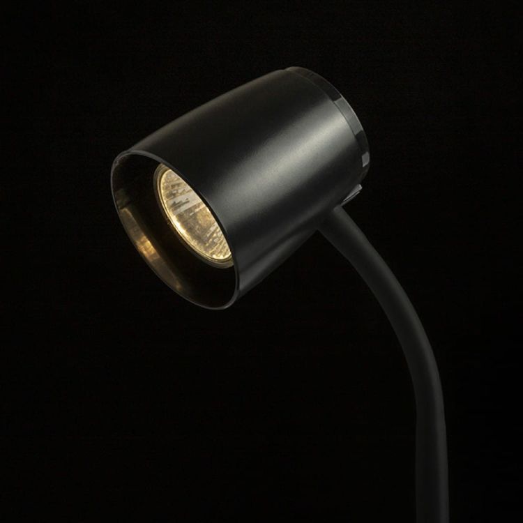JOLI stołowa czarna  230V LED GU10 10W