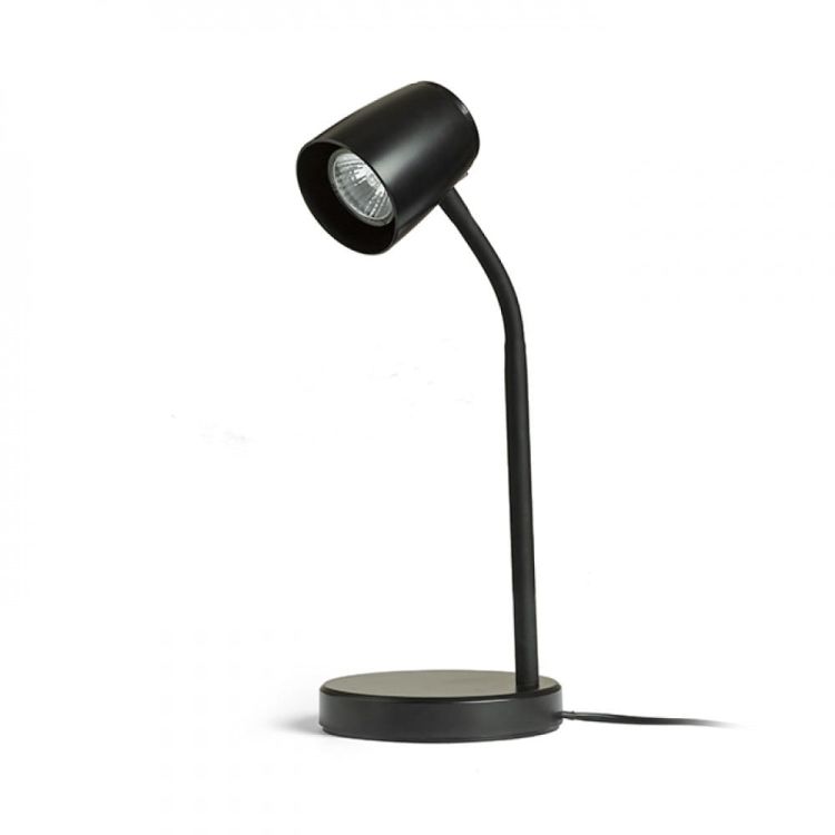JOLI stołowa czarna  230V LED GU10 10W