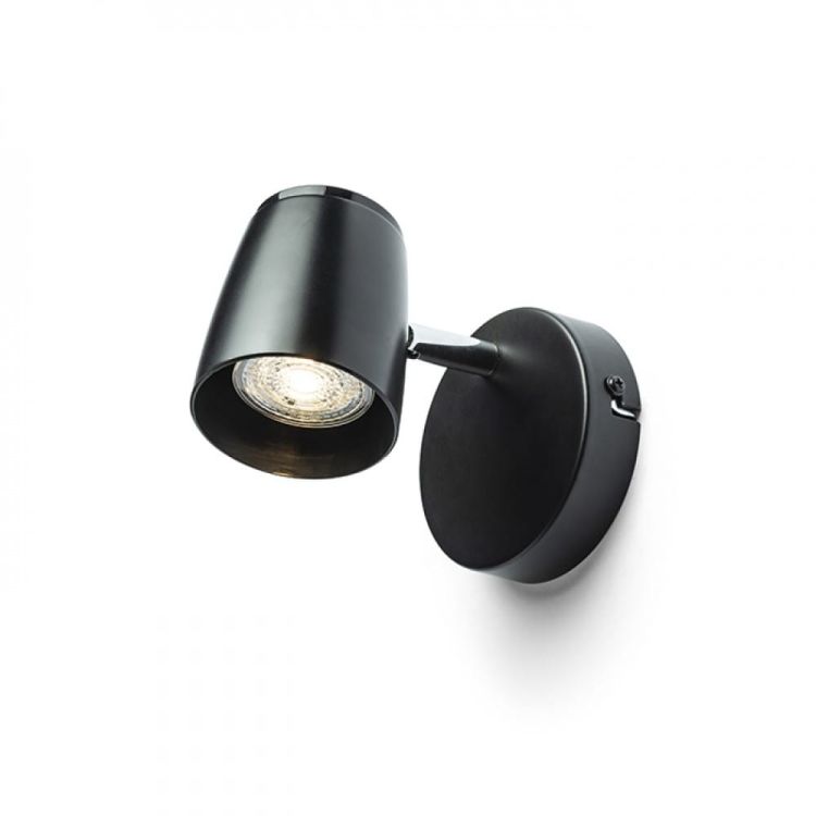 JOLI I ścienna czarna  230V LED GU10 10W